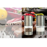 Manual Pepper Mill Stainless Steel Salt Grinder Muller kitchen accessories Kitchen Tool kitchen gadgets Spice Sauce Grinder