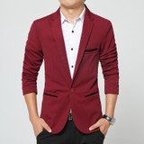 M-5XL Mens Blazer Jacket 2017 Spring Coats Autumn Costume Male Fashion Leisure Suits Business Men Suit Jacket Formal Plus Size