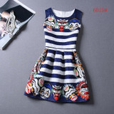 2017 New Bottoming Dresses Women Summer Style Dress Vintage Sexy Party vestidos Plus Size Female Maxi Boho Clothing Bodycon Robe