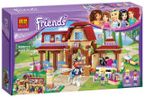 2017 NEW BELA 10562 Girls Friends Heartlake Riding Club Building Blocks 594Pcs Kids Model bricks Toys with legoe 41126 Friends