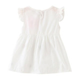 2017 New Baby Dress For Girls Newborn Summer Baby Girl Sleeve Flower Strawberry Cotton Dresses Kids Infant Clothes Vestidos Dres