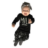 2017 new baby clothing baby boy clothes Cotton Long sleeves+Trousers 2pcs baby boy clothes set infant clothes