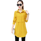 2017 New Autumn Work Shirt Women Plus Size Blouse Long Sleeve Blouses Shirts Blusas Femininas Business Wear Casual Women Tops
