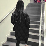 2017 New Autumn Winter Women Cotton Jacket Coat Parkas Slim Padded Warm Long Basic Jacket Coat Female Wadded Thickened Outerwear