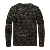 2017 New Autumn Winter Fashion Brand Clothing Men's Sweaters Top Grade Slim Fit Men Pullover O-Neck Knitted Sweater Men