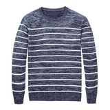 2017 New Autumn Winter Fashion Brand Clothing Pullover Striped Mens Sweater High-quality Slim Fit O-Neck Sweaters For Men 2017 New Autumn Winter Fashion Brand Clothing Pullover Striped Mens Sweater High-quality Slim Fit O-Neck Sweaters For Men