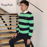 2017 New Autumn Winter Fashion Brand Clothing Men's Sweaters Solid Color Slim Fit Men Pullover Knitted Sweater American g brand