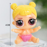 lol bebek 8pcs different kind Dolls LOL model Toy Educational Novelty Kids Unpacking LOL Doll Ball Girl Action Toy Figures