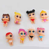 lol bebek 8pcs different kind Dolls LOL model Toy Educational Novelty Kids Unpacking LOL Doll Ball Girl Action Toy Figures