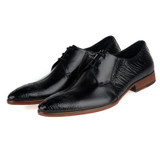 LOISWORD fashion brown tan / black mens dress shoes genuine leather oxford business shoes mens wedding shoes LOISWORD fashion brown tan / black mens dress shoes genuine leather oxford business shoes mens wedding shoes