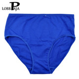 LOBBPAJA Brand Lot 6 pcs Woman Underwear Cotton High Waist Briefs Ladies Mothers Panties Knickers Intimates Plus Size for Women