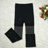 LNRRABC Lady Black Hot Drilling Stockings Spring Sexy Nylon Stretchy Pantyhose Solid Color Women's Fashion Cheap Tights