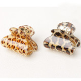 LNRRABC Fashion Women Girl Arcylic Leopard Hairpins Hair Clip Hair Claws Hair Gripper 4 Sizes   Hair Accessories