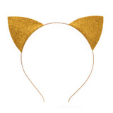 LNRRABC Fashion Women Girls Cute Alloy Thin Glitter Lovely Cat Ear Hairbands Headbands Hair Accessories Hair Band Headwear