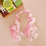 LNRRABC 19 Colors  Women Elegant Lady Chiffon Silk Scarf Summer Gradient Color Georgette Shawls Scarves foulard femme