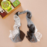 LNRRABC 19 Colors  Women Elegant Lady Chiffon Silk Scarf Summer Gradient Color Georgette Shawls Scarves foulard femme