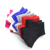 LNRRABc 1Pair Boy Girls Soft Half Finger Gloves Kids Children Winter Warmer Knitted Mittens Fingerless Glove
