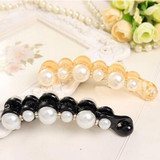 LNRRABC  Fashion Women Girl Popular 2 Colors Charming Simulated Pearls Hairpins Hair Clip Hair Accessories Hair Jewelry Headwear