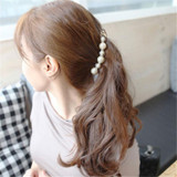 LNRRABC  Fashion Women Girl Popular 2 Colors Charming Simulated Pearls Hairpins Hair Clip Hair Accessories Hair Jewelry Headwear