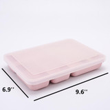 LMETJMA New 4 plus 1 Lunch Boxs Microwave Lunchbox For Adults Lunch Boxs Thermal Food Storage Container Lunchbox KCBII012006