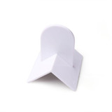 LMETJMA Cake Smoother Polisher Round Edge Rectangular Cake Fondant Surface Polisher Cake Decor Curve Edger Smoother Spatulas