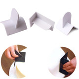 LMETJMA Cake Smoother Polisher Round Edge Rectangular Cake Fondant Surface Polisher Cake Decor Curve Edger Smoother Spatulas