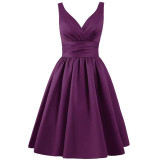 LLY1095J#Lace Up Brocade New bridesmaid dresses spring summer 2017 Short Toast bride wedding party dress orange cheap wholesale
