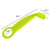 LMETJMA 1pc Manual Spiral Screw Slicer Plastic PP Potato Carrot Cucumber Vegetables Spiral Knife Kitchen Tools PYKC0610-6