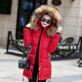 Liva Girl Large Fur Collar Women Coat 2017 Winter Jacket Women Hooded Long Down Jacket For Women Winter Coat Female Parka