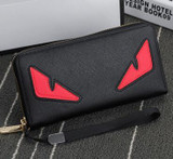 Little Monsters Big Eye Wallets Women Wallet 2017 New Design Card Holder Purse Ladies Bag Clutch Wallets Carteras Mujer