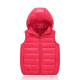 Fashion 2017 Children duck down vests waistcoats girls/boy Outerwear&amp;Coats vest candy color Kids jackets Autumn baby Outerwear