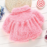 Fashion 2016 sweet cute baby girl clothes winter warm cloak girls cape and ponchoes