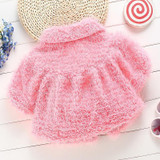 Fashion 2016 sweet cute baby girl clothes winter warm cloak girls cape and ponchoes