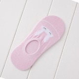 Fashion 1Pair Cotton Comfortable Cute Rabbit Women Low Invisible Sock Slippers Girls All Season Wear Good Quality Socks