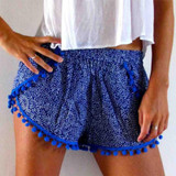 Fashion  Print Short Plus Size Casual Mini Shorts Summer irregular Female Women Short Pants Clothing