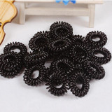 Faroonee 10 Pieces/lot Candy Color Telephone Wire Cable Elastic Hair Bands Rope Women Ladies Female Girls DIY Hair Accessories