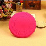 Fantastic  Pet Dog Flying Disc Tooth Resistant Training Toy Play Frisbee Tide  Free Shipping