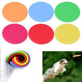 Fantastic  Pet Dog Flying Disc Tooth Resistant Training Toy Play Frisbee Tide  Free Shipping