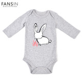FANSIN Brand Rabbit Newborn Soft Cotton Baby Romper O-neck Costume Long Sleeve Girl Boy Rompers Baby Clothing Next baby Jumpsuit
