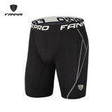 FANNAI Newest fitness men short sleeve shorts men thermal muscle bodybuilding compression tights
