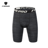 FANNAI Newest fitness men short sleeve shorts men thermal muscle bodybuilding compression tights