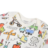 FANSIN Brand Newborn Baby Rompers Boys Girls Car Long Sleeves One-piece Clothing Airplane Baby Clothes Jumpsuit Children Costume