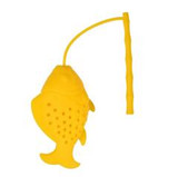 2017 Fish Design Food Grade Silicone Loose Tea Leaf Infuser Herbal Spice Infuser Filter Strainer Drinkware
