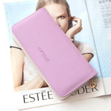 2017 female PU Leather long Zipper Wallets Women coin Purses Cards Holder phone bag For Girls fashion lady Women clutch Wallet