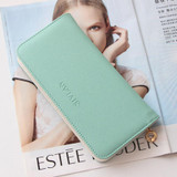 2017 female PU Leather long Zipper Wallets Women coin Purses Cards Holder phone bag For Girls fashion lady Women clutch Wallet