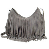 2017 Fashion Women's Suede Weave Tassel Shoulder Bag Messenger Bag Fringe Handbags LXX9