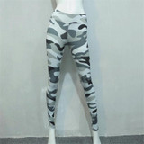 2017 Fashion Women's Leggings Fitness Women leggings Camouflage Pant Leggins Women Winter Warm Leggings Elastic Legging