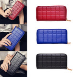 2017 Fashion Women Wallet Clutch Large Capacity Female Phone Case Femininas Money Bag Long Purse Card Holder Plaid Wallet