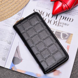 2017 Fashion Women Wallet Clutch Large Capacity Female Phone Case Femininas Money Bag Long Purse Card Holder Plaid Wallet