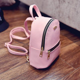 2017 Fashion Women PU Leather Backpack Mini Teenager Girls Travel Shopping Backpacks Popular